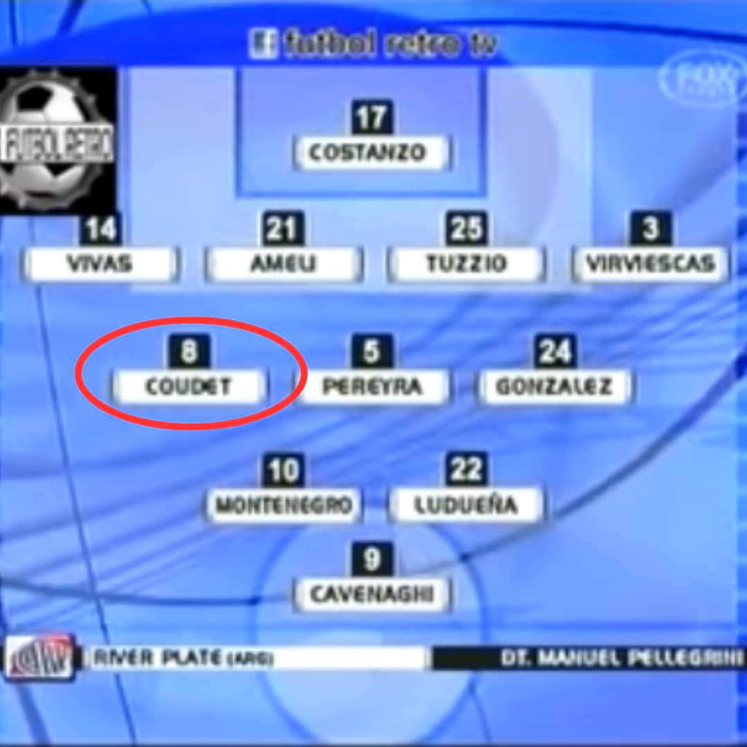 River Plate – Adidas – Eduardo “Chacho” Coudet – Copa Sudamericana 2003 - Imagen 7