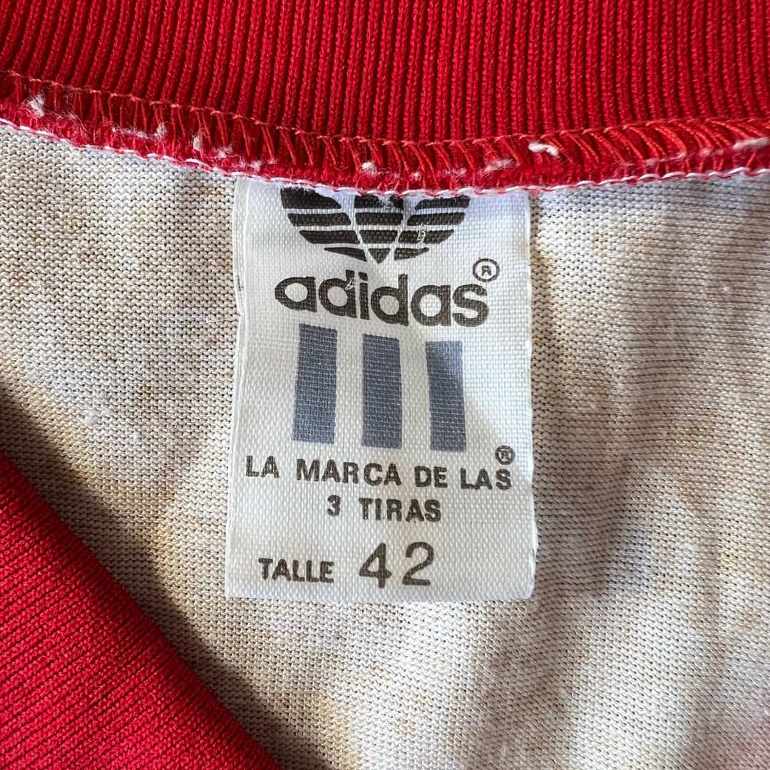 River Plate – Adidas – Cuadrangular Copa Diario La Capital 1985 – Roque Alfaro – Match Worn - Imagen 9