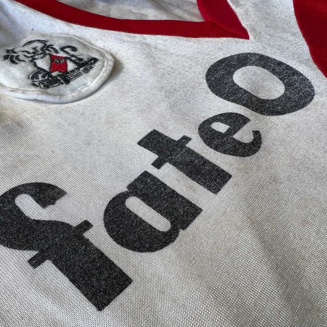 River Plate – Adidas – Cuadrangular Copa Diario La Capital 1985 – Roque Alfaro – Match Worn - Imagen 17