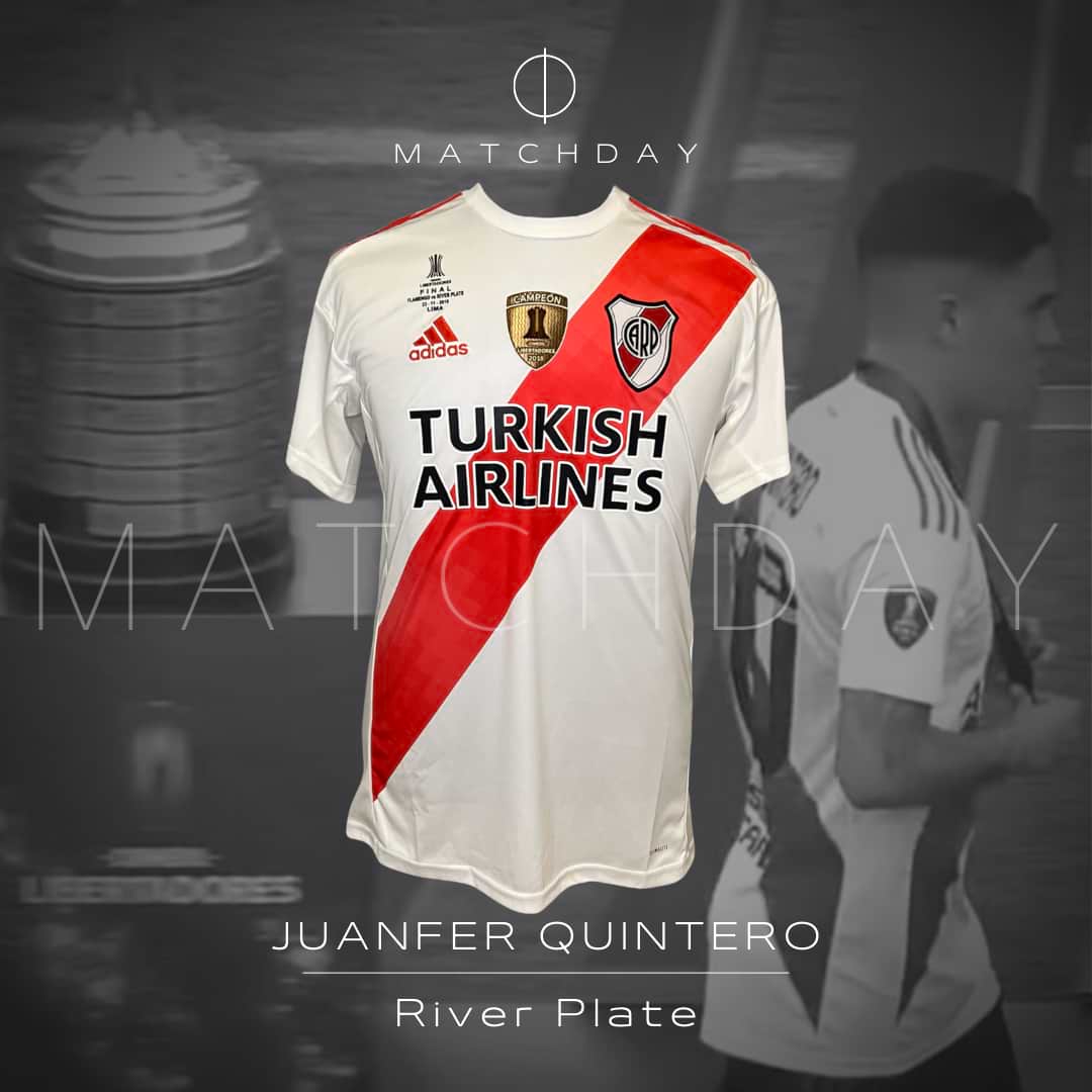 River Plate – Camiseta Juan Fernando Quintero – Copa Libertadores 2019
