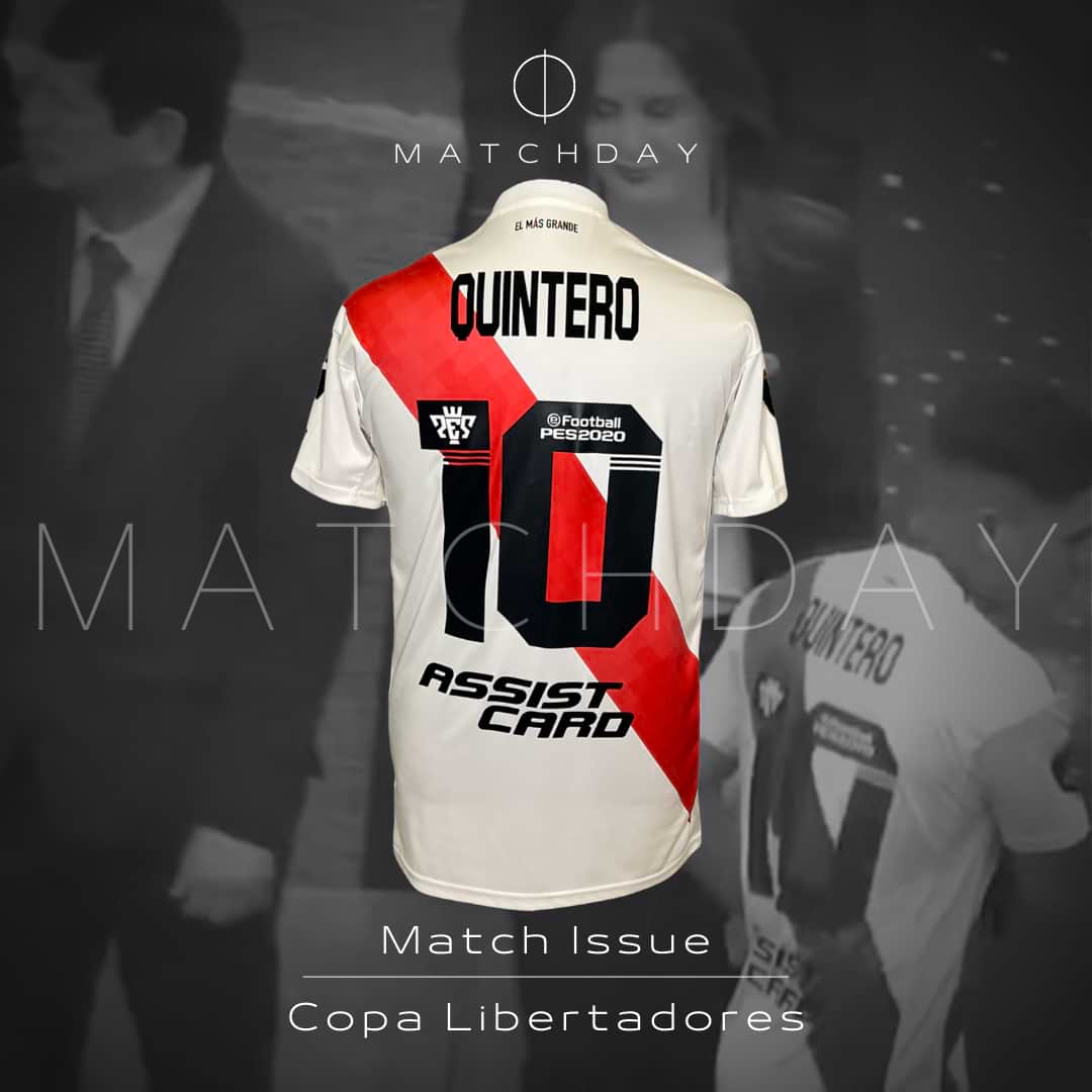 River Plate – Camiseta Juan Fernando Quintero – Copa Libertadores 2019 - Image 3