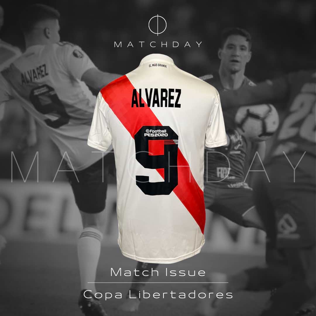 River Plate – Camiseta Julián Alvarez – Copa Libertadores 2019 - Imagen 3