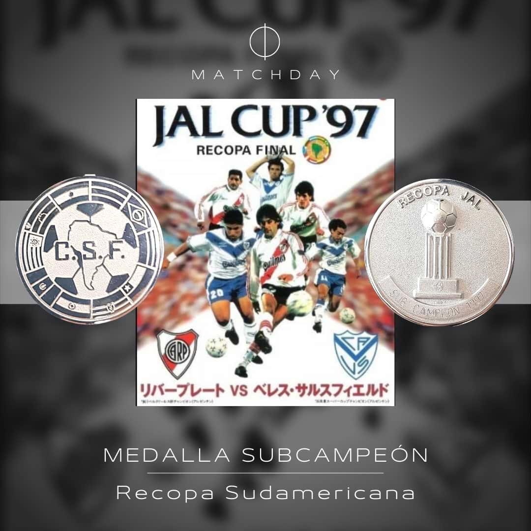 Medalla Recopa Sudamericana 1997