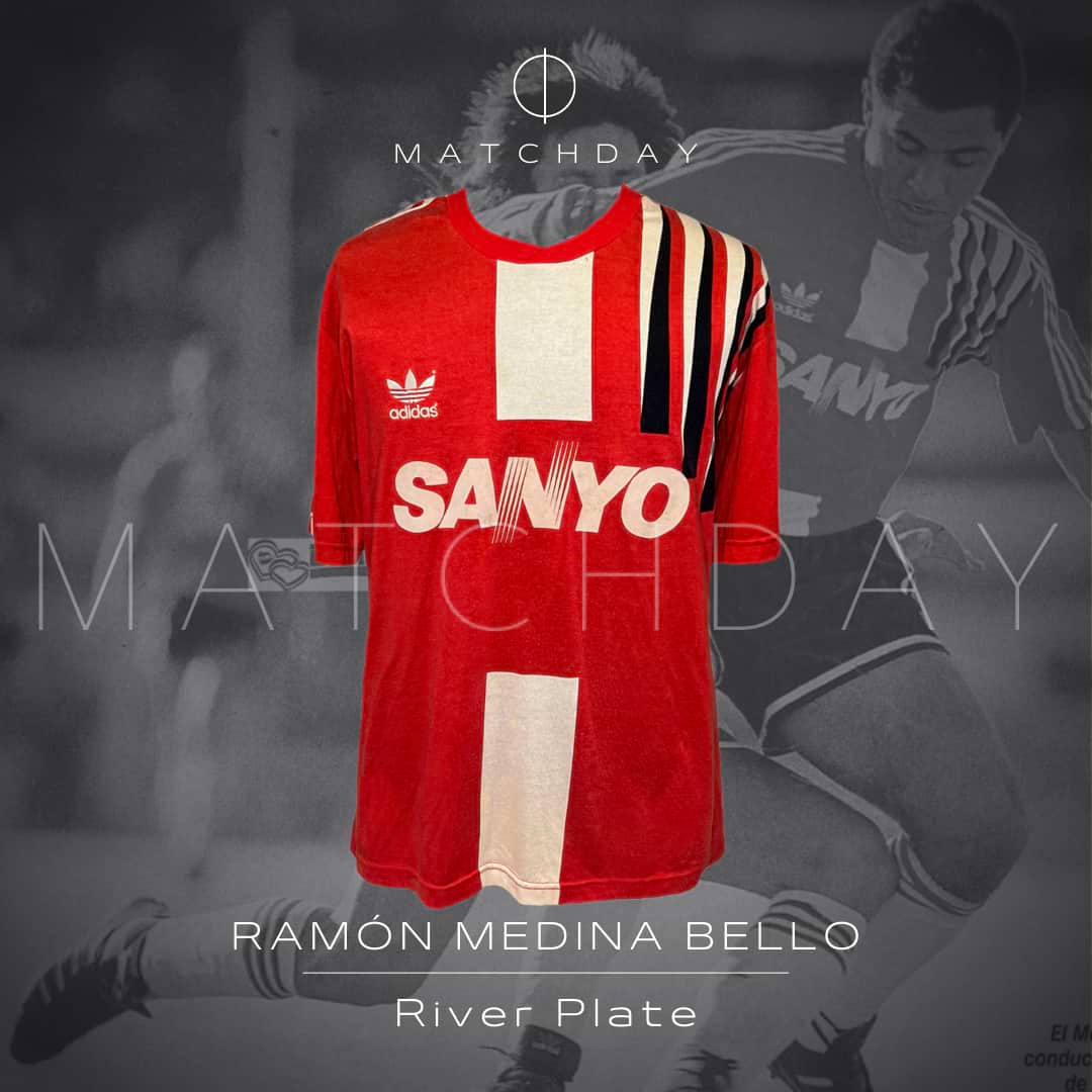 River Plate – Adidas – Medina Bello – Match Worn – 1993