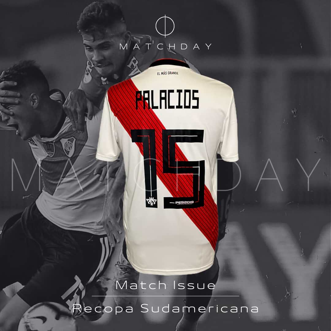 River Plate – Adidas – Exequiel Palacios – Recopa Sudamericana 2019 - Imagen 3