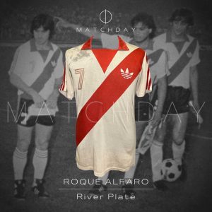 River Plate - Camiseta Roque Alfaro - Gira 1984