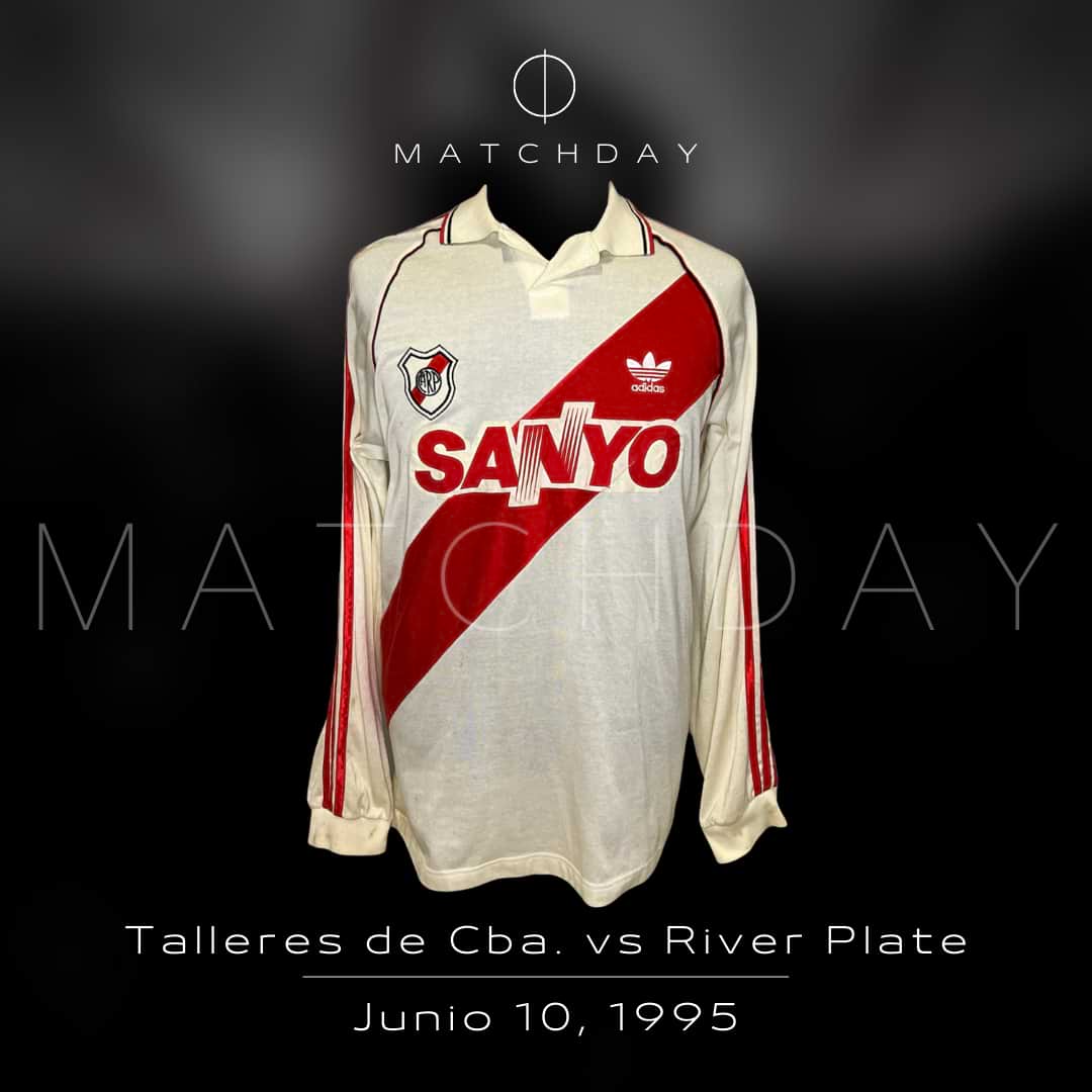 River Plate – Adidas – Ariel “Burrito” Ortega – Torneo Clausura 1995 – Match Worn in Bench - Imagen 4