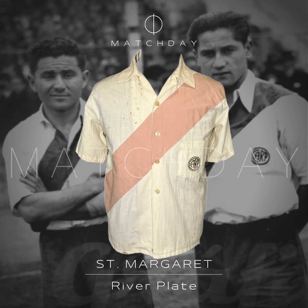River Plate – St. Margaret 1935-1940 -Campeonato Primera División Argentina – Match Worn