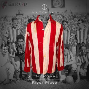 River Plate - Suplente - St. Margaret 1932-1944  -Campeonato Primera División Argentina - Match Worn