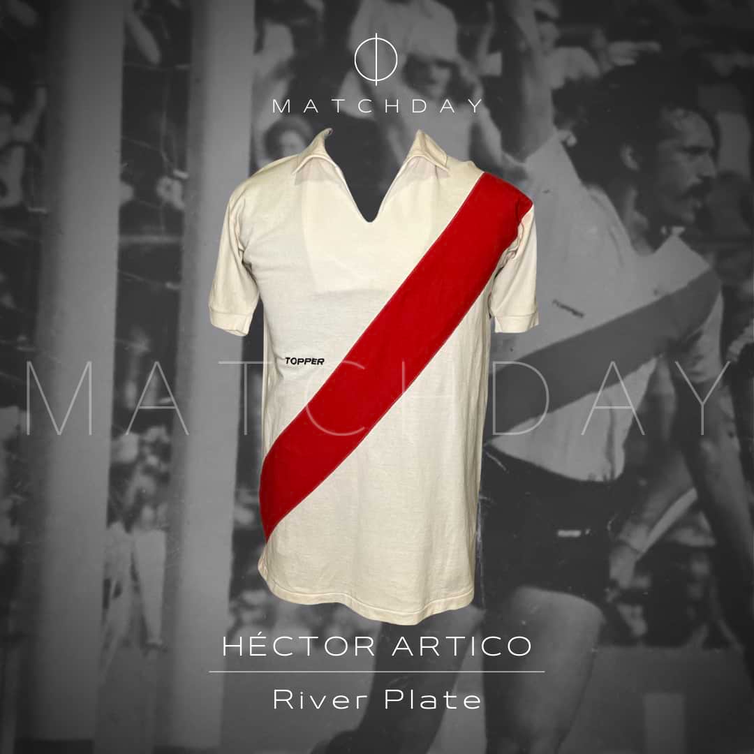 River Plate – Topper – Campeonato Nacional Argentina 1977 – Match Worn