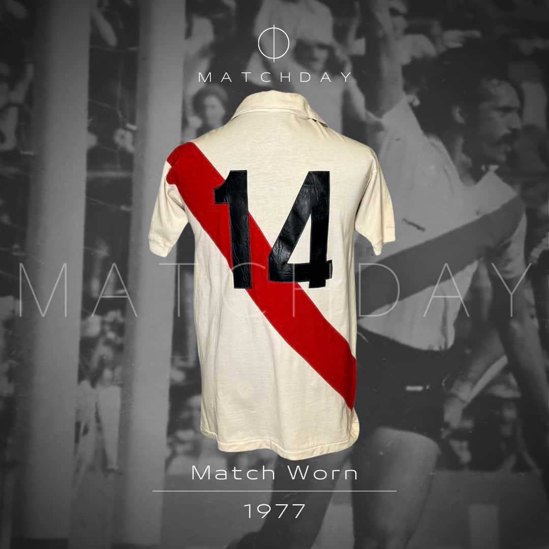 River Plate – Topper – Campeonato Nacional Argentina 1977 – Match Worn - Imagen 3