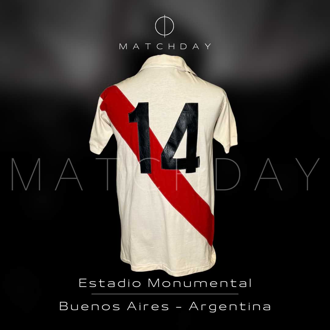 River Plate – Topper – Campeonato Nacional Argentina 1977 – Match Worn - Imagen 5