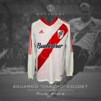 River Plate – Adidas – Eduardo “Chacho” Coudet – Copa Sudamericana 2003 - Imagen 2