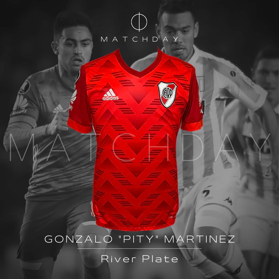 violación La base de datos distrito River Plate – Adidas – Gonzalo “Pity” Martínez – Copa Libertadores 2018 –  Matchday Auctions