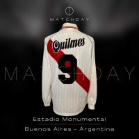 River Plate – Adidas – Enzo Francescoli – 1996 – Autografiada por el plantel - Imagen 5