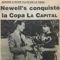 River Plate – Adidas – Cuadrangular Copa Diario La Capital 1985 – Roque Alfaro – Match Worn - Image 6