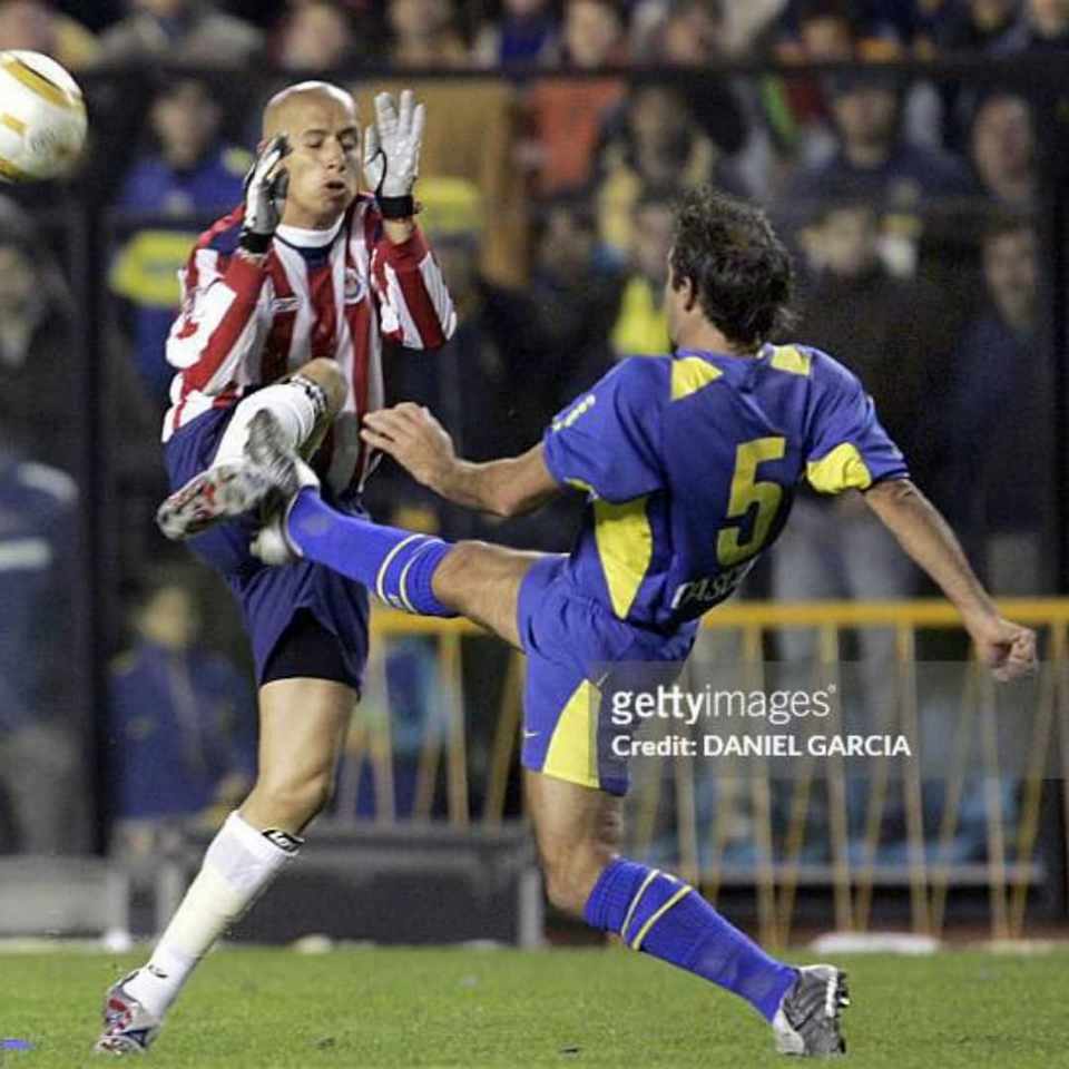 Raul Cascini match worn jersey – Boca Jrs – Copa Libertadores 2004 - Image 15