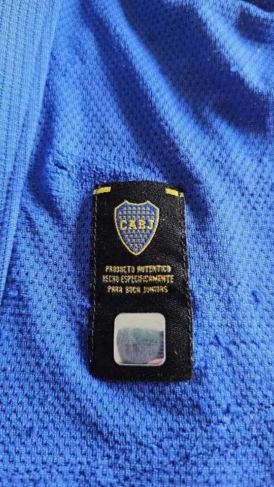 Raul Cascini match worn jersey – Boca Jrs – Copa Libertadores 2004 - Image 10