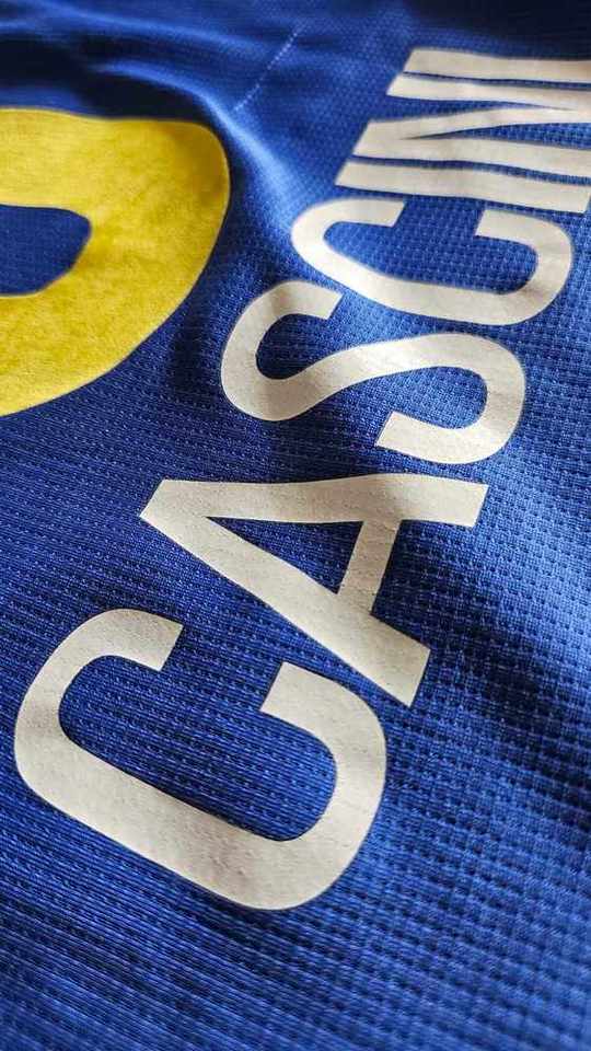Raul Cascini match worn jersey – Boca Jrs – Copa Libertadores 2004 - Image 13