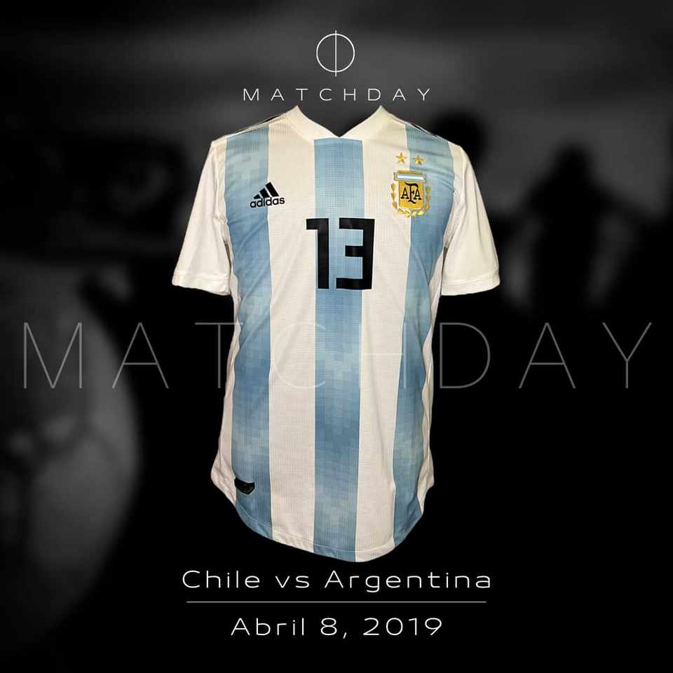 Valentin Benitez match issue jersey – Argentina – Sudamericano Sub 17 2019 - Image 4