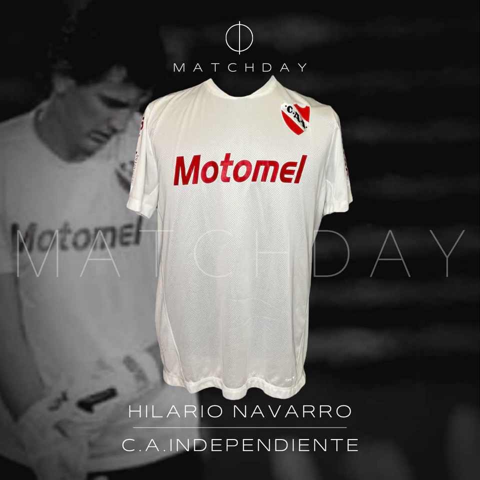 Hilario Navarro match worn jersey – Torneo verano 2012