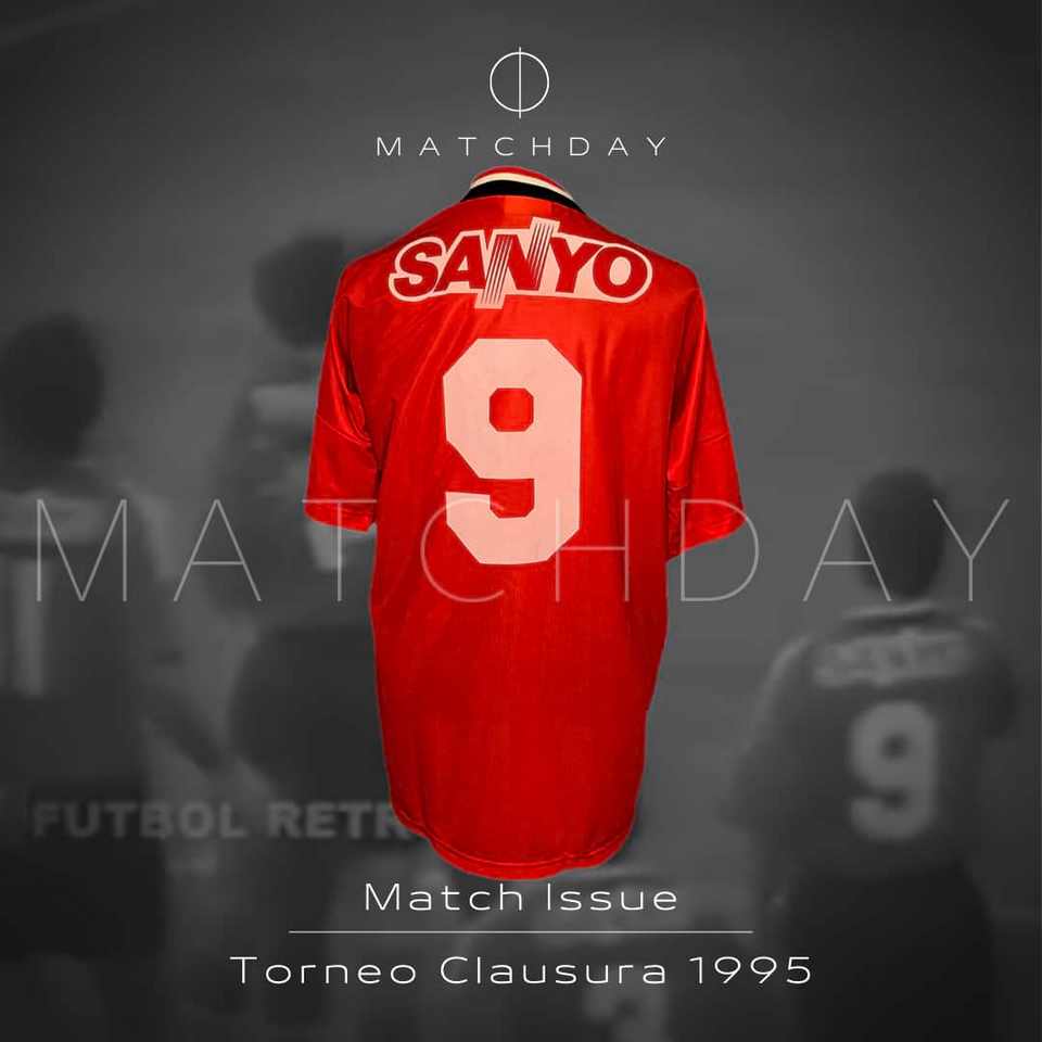 Marcelo Gallardo match issue jersey – River Plate – Torneo Clausura 1995 - Image 3