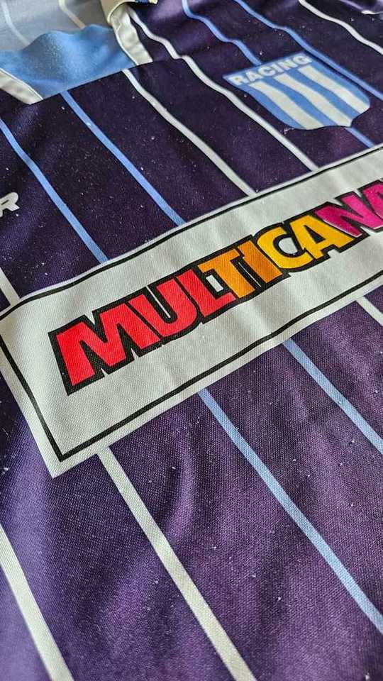 Marcelo “Chelo” Delgado match worn jersey – Racing Club – Torneo Apertura 1995 - Image 10