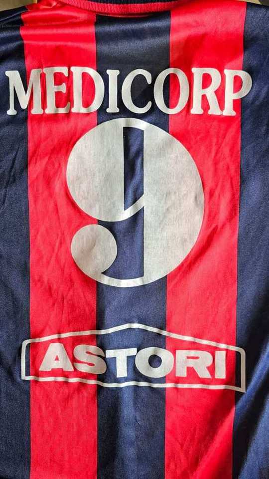 Roberto Oste match worn jersey – San Lorenzo – Torneo apertura 1992 - Image 12