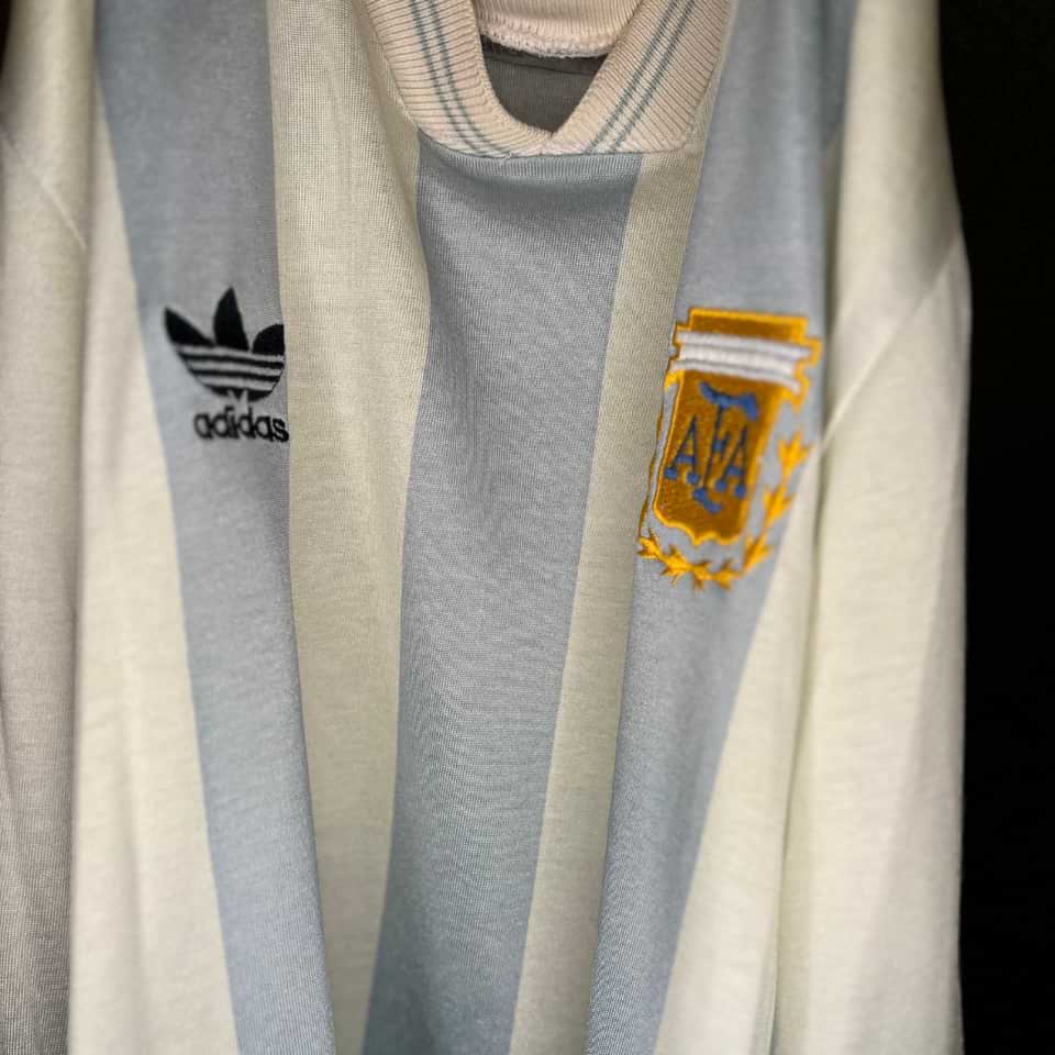 Sergio Vazquez match worn jersey – Argentina – Repechaje versus Australia Mundial USA 1994 - Image 6