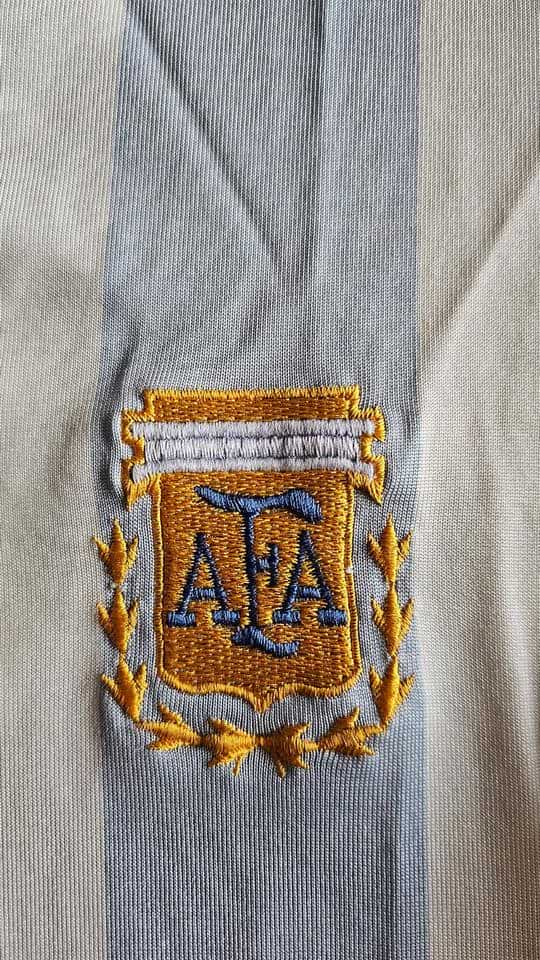 Sergio Vazquez match worn jersey – Argentina – Repechaje versus Australia Mundial USA 1994 - Image 9