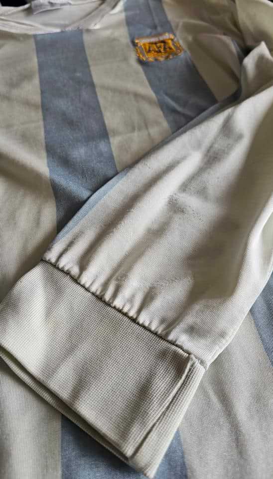 Sergio Vazquez match worn jersey – Argentina – Repechaje versus Australia Mundial USA 1994 - Image 11