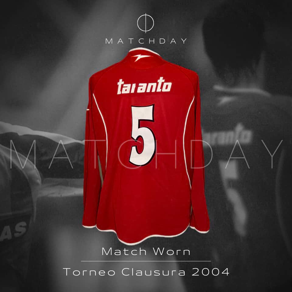 Daniel Quinteros match worn jersey – Independiente – Clausura 2004 - Image 3