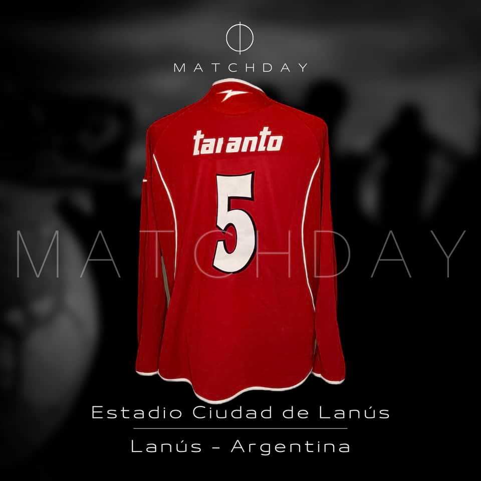 Daniel Quinteros match worn jersey – Independiente – Clausura 2004 - Image 5