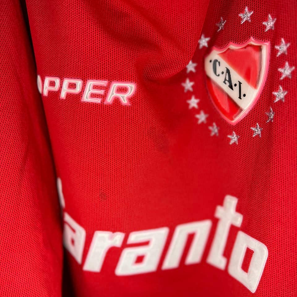 Daniel Quinteros match worn jersey – Independiente – Clausura 2004 - Image 6