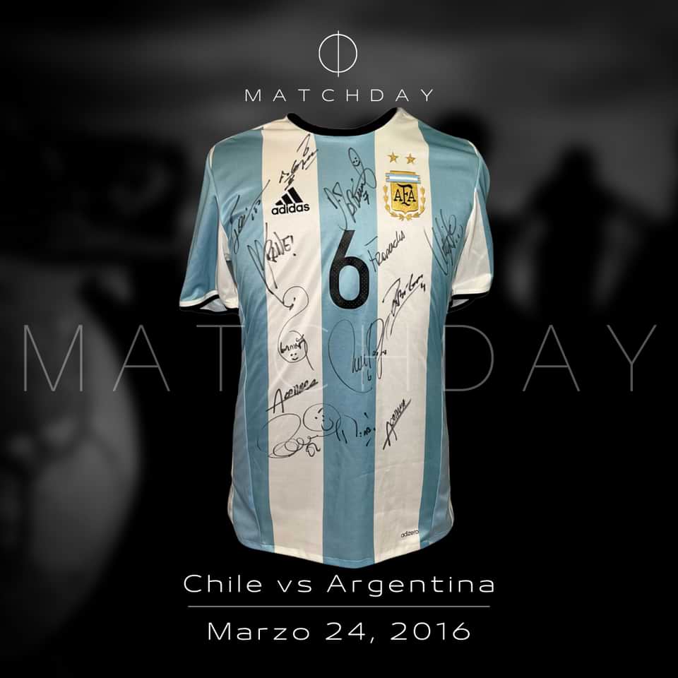 Lucas Biglia match worn jersey – Argentina – Eliminatorias Rusia 2018 - Image 4