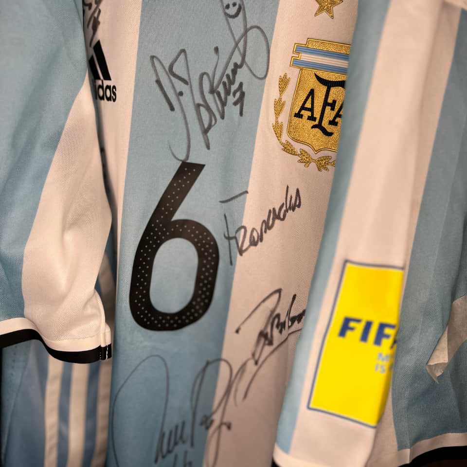 Lucas Biglia match worn jersey – Argentina – Eliminatorias Rusia 2018 - Image 6