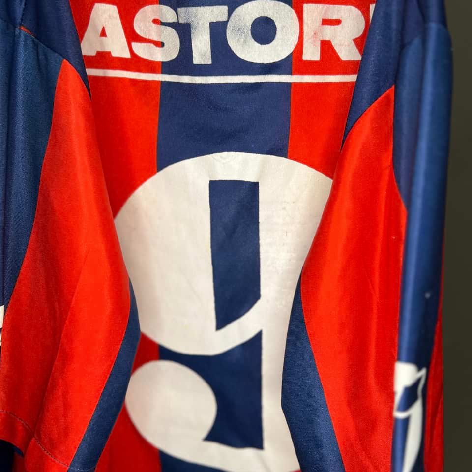 Beto Acosta match worn jersey – San Lorenzo – Torneo apertura 1992 - Image 7