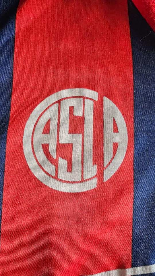Beto Acosta match worn jersey – San Lorenzo – Torneo apertura 1992 - Image 8