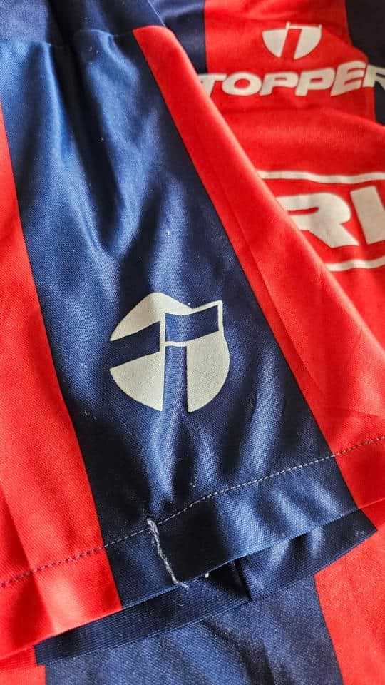 Beto Acosta match worn jersey – San Lorenzo – Torneo apertura 1992 - Image 11