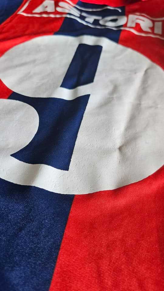 Beto Acosta match worn jersey – San Lorenzo – Torneo apertura 1992 - Image 13