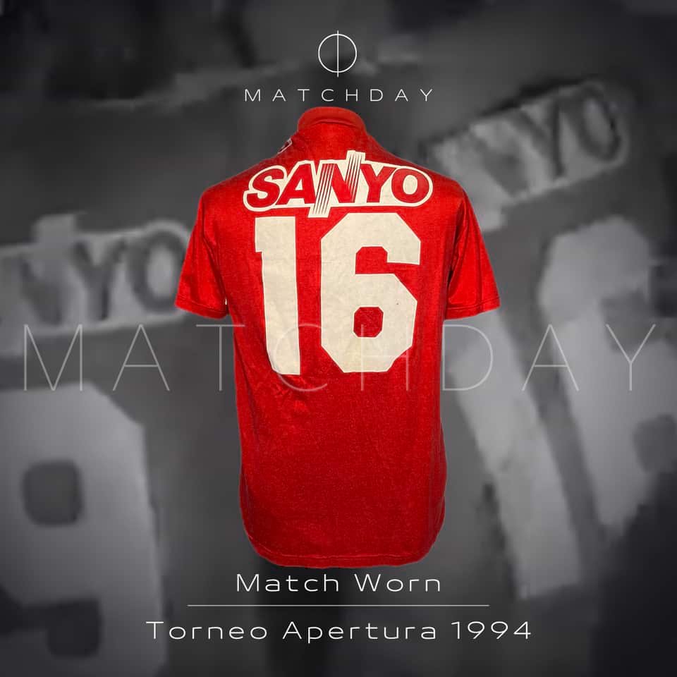 Walter Silvani match worn jersey – River Plate – Torneo apertura 1994 - Image 3