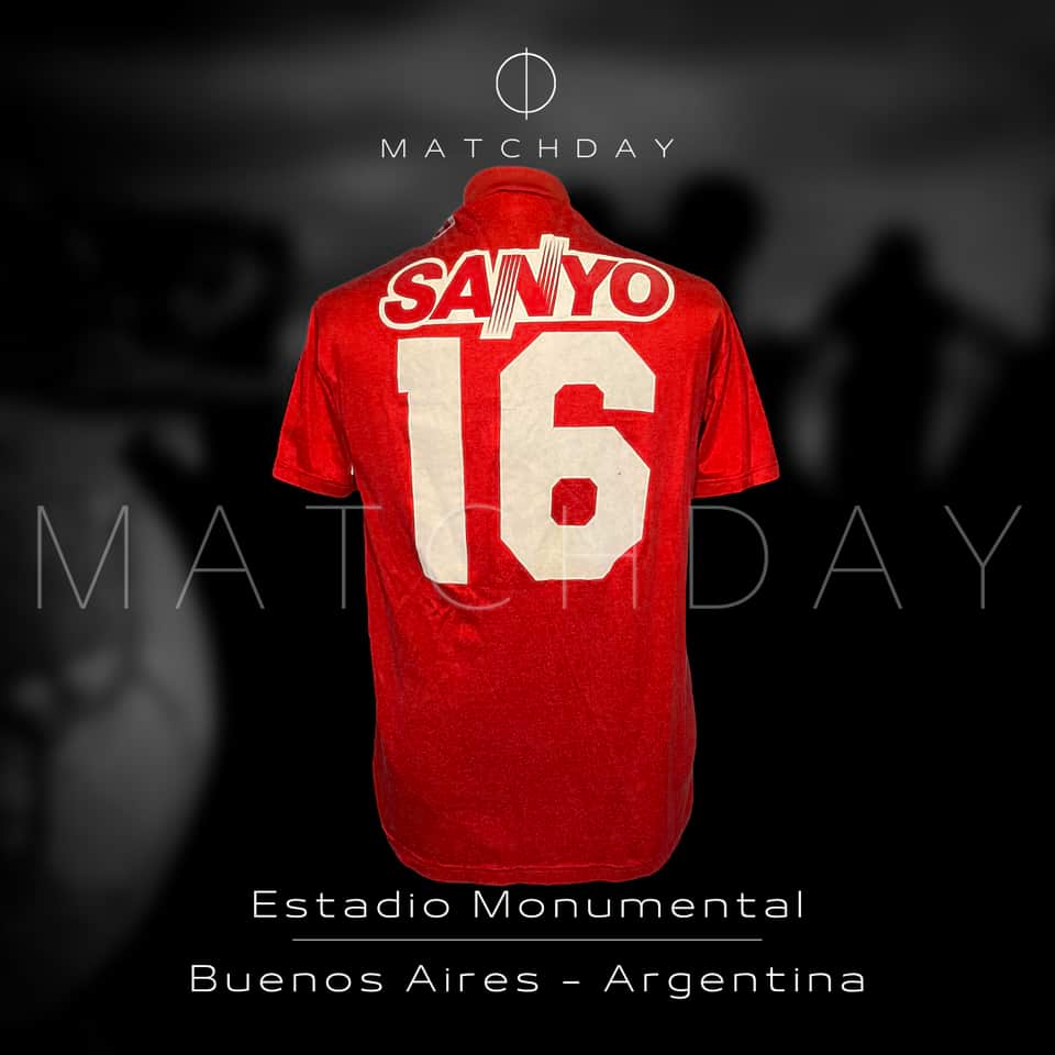 Walter Silvani match worn jersey – River Plate – Torneo apertura 1994 - Image 5