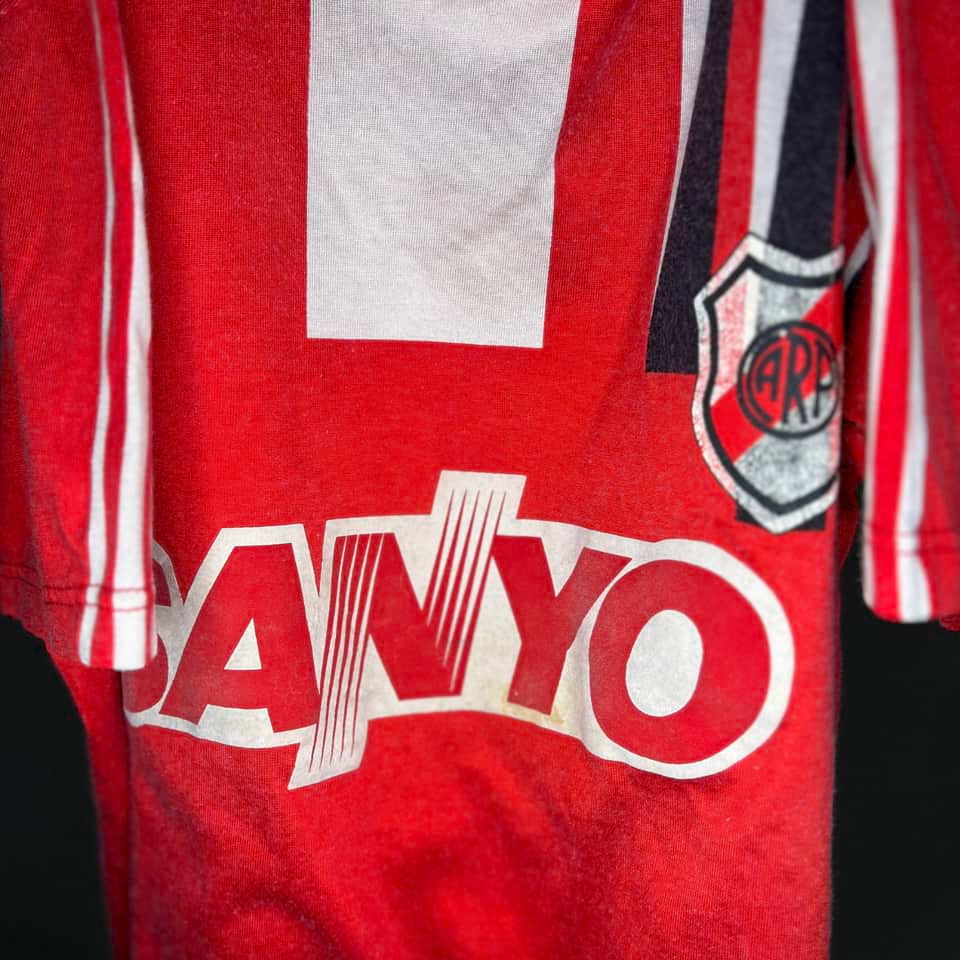 Walter Silvani match worn jersey – River Plate – Torneo apertura 1994 - Image 6