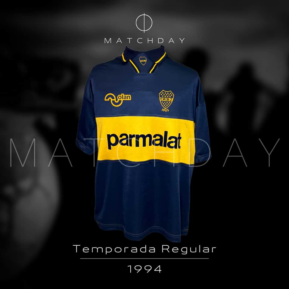 Carlos Mac Allister match worn jersey – Boca Jrs. – Clausura 1994 - Image 4