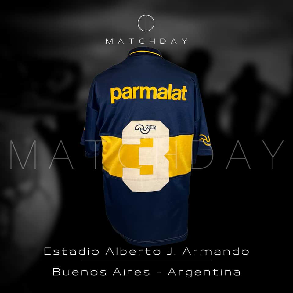 Carlos Mac Allister match worn jersey – Boca Jrs. – Clausura 1994 - Image 5