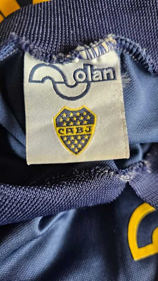 Carlos Mac Allister match worn jersey – Boca Jrs. – Clausura 1994 - Image 13