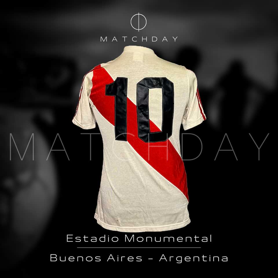 Norberto “Beto” Alonso match worn jersey – River Plate – Campeonato nacional 1984 - Image 5