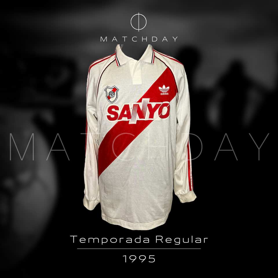 Enzo Francescoli match worn jersey – River Plate – Torneo Apertura 1995 - Image 4