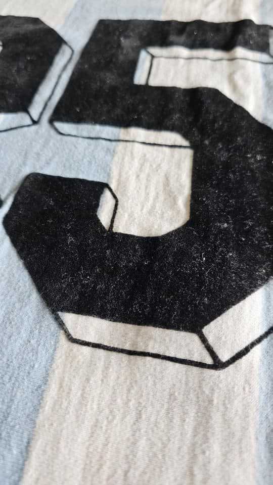 Ruben Insua match worn jersey – Argentina – Copa America 1983 - Image 12