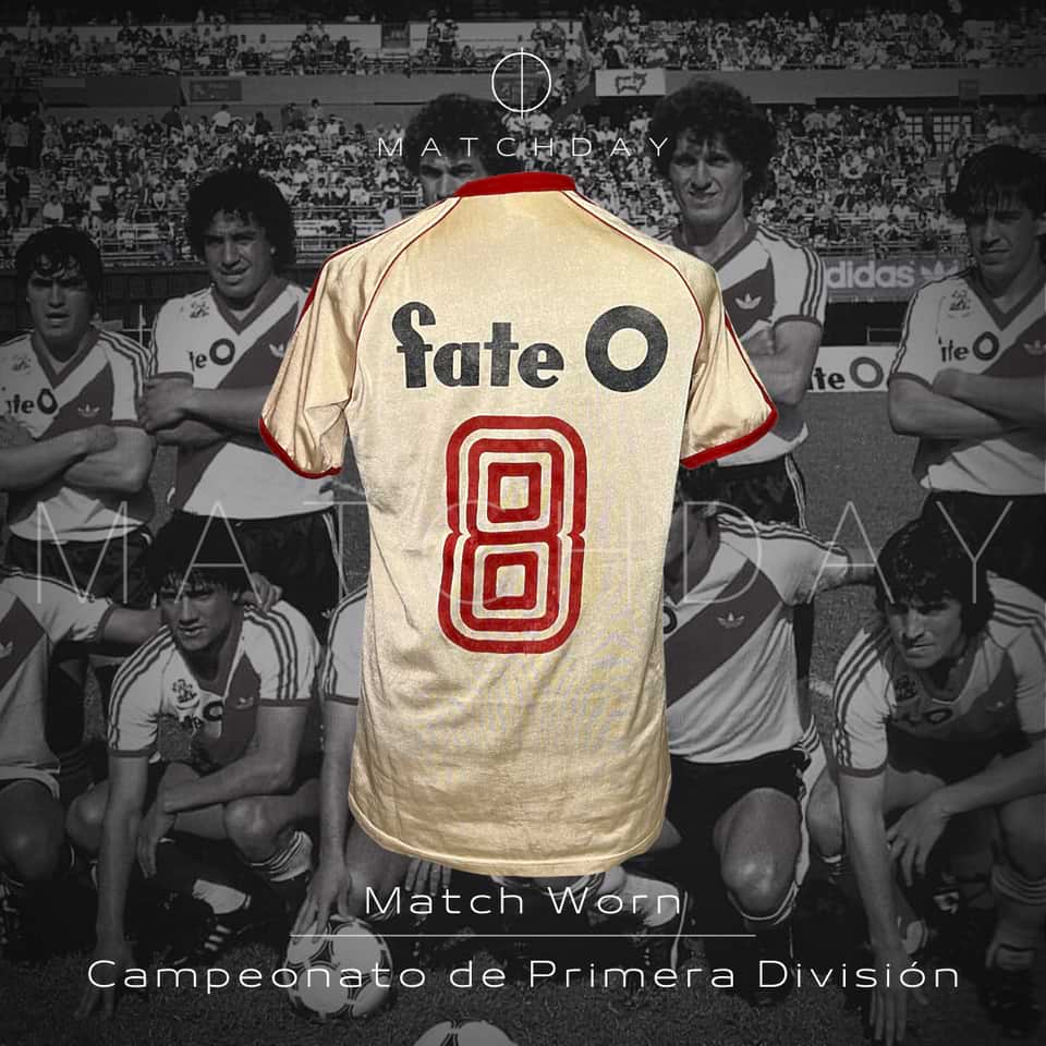 Hector “Negro” Enrique match worn jersey – River Plate – Torneo 1986 - Image 3